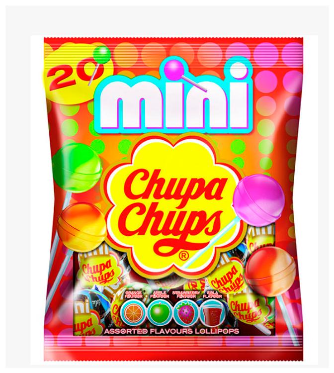 Chupa Chups pulgakommid kotis (20tk) Mini 120g