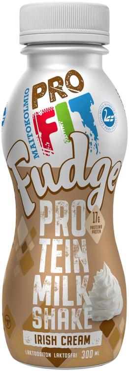Maitokolmio PROFIT laktoositon Irish cream fudge protein milkshake 300ml