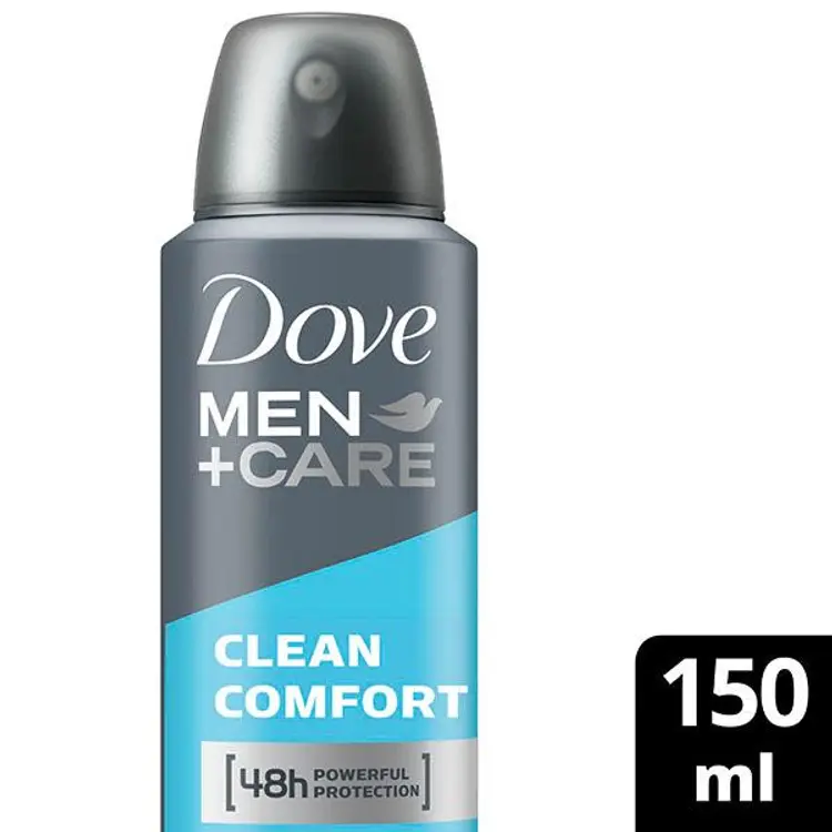 Dove Men+Care Clean Comfort Antiperspirantti Deodorantti Spray Miehille 48 h suoja 150 ml