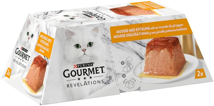 Gourmet Revelations 2x57g Kanaa kissanruoka