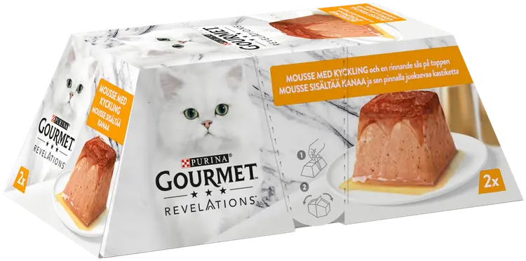 Purina Gourmet Revelations 2x57g Kanaa kissanruoka