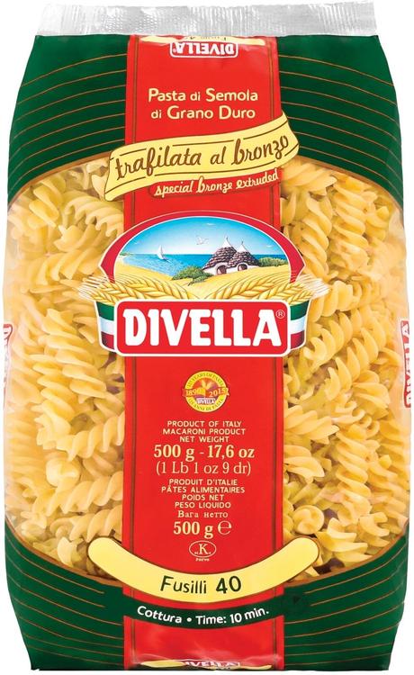 Divella 500g Fusilli Bronzo kuiva