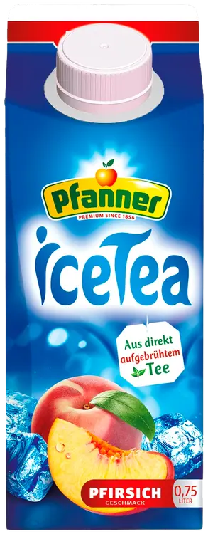 Pfanner Jäätee Persikka 0,75l