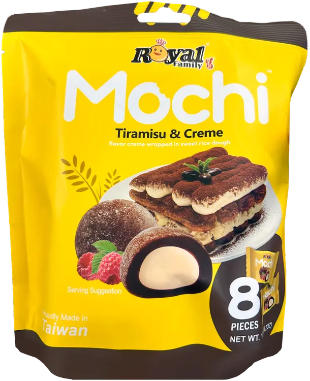 Royal Family Mochi Tiramisu & Creme 120g
