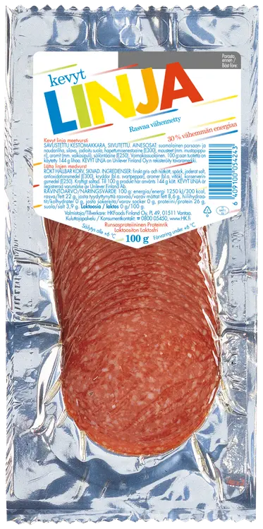 HK Kevyt linja meetvursti 100 g