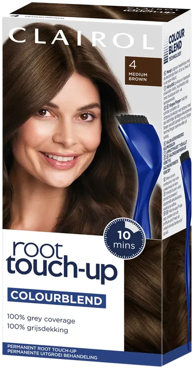 Clairol Root touch-up tyviväri 4 keskiruskea