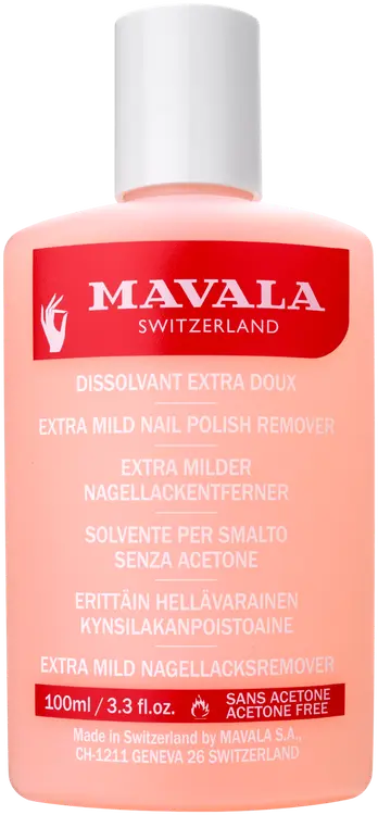 Mavala 100ml Nail Polish Remower Pink kynsilakanpoistoaine pinkki