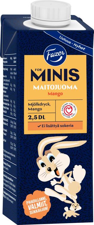 Fazer for Minis Maitojuoma Mango 2,5dl