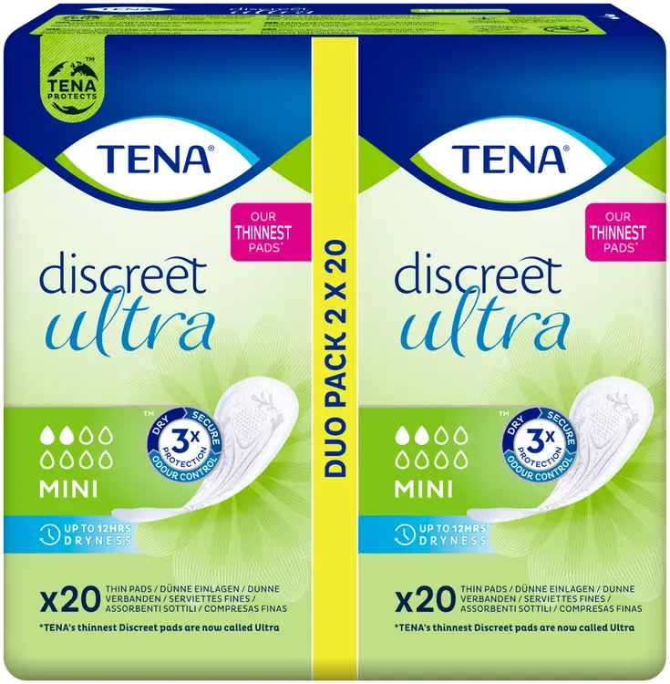 TENA lady inkontinenssisuoja Discreet Mini 40 kpl