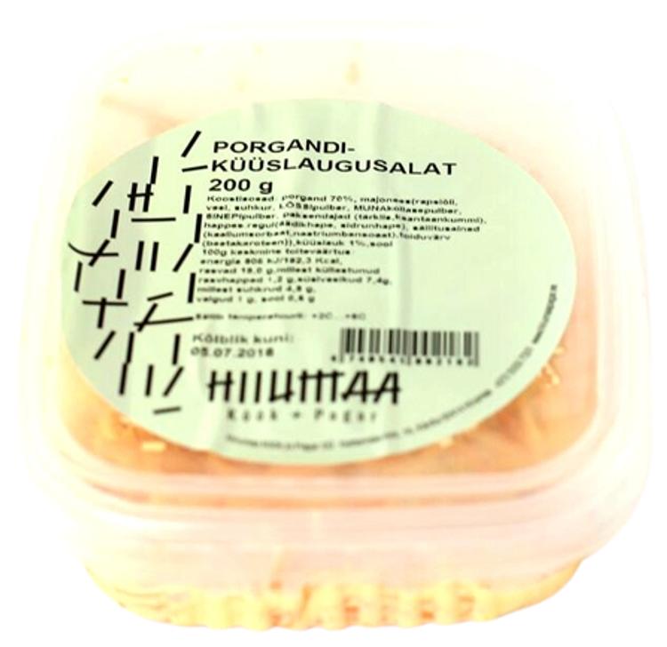 Porgandi-küüslaugusalat 200 g