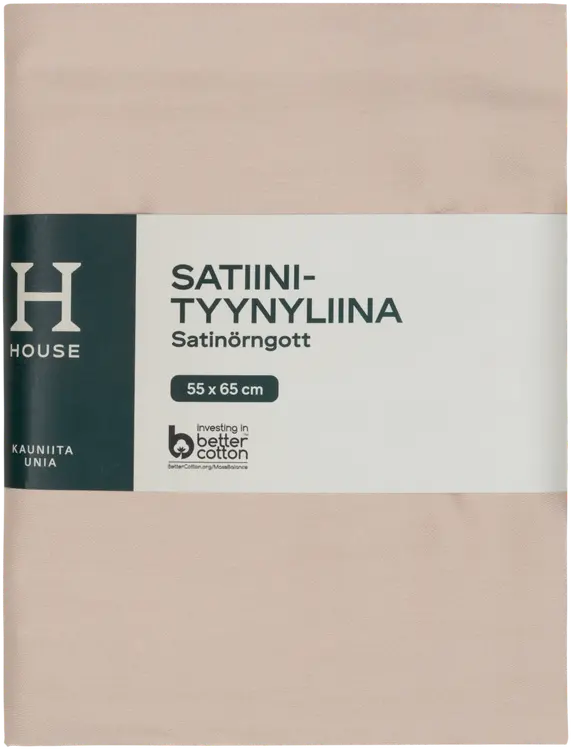 House satiinityynyliina 55x65 cm