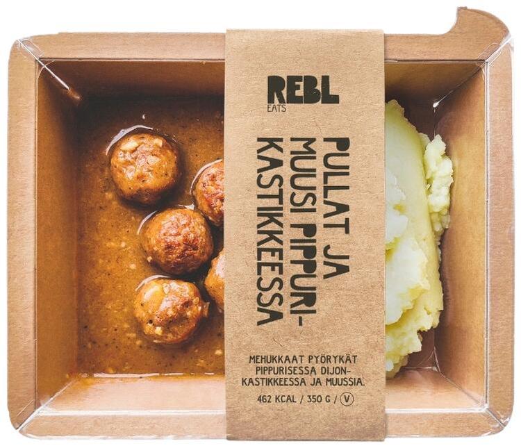 Rebl Eats Pullat ja muusi pippurikastikkeessa 350g