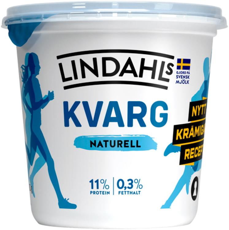Lindahls Laktoositon maustamaton rahka 0,3%  900 g