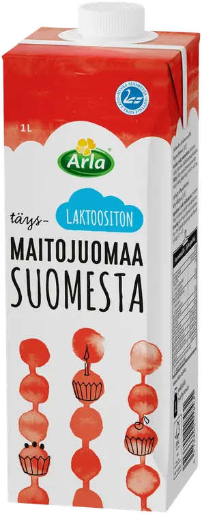 Arla Täysmaitojuoma 1 L UHT laktoositon
