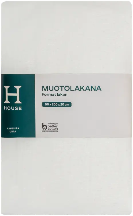 House muotolakana 90x200x20 cm
