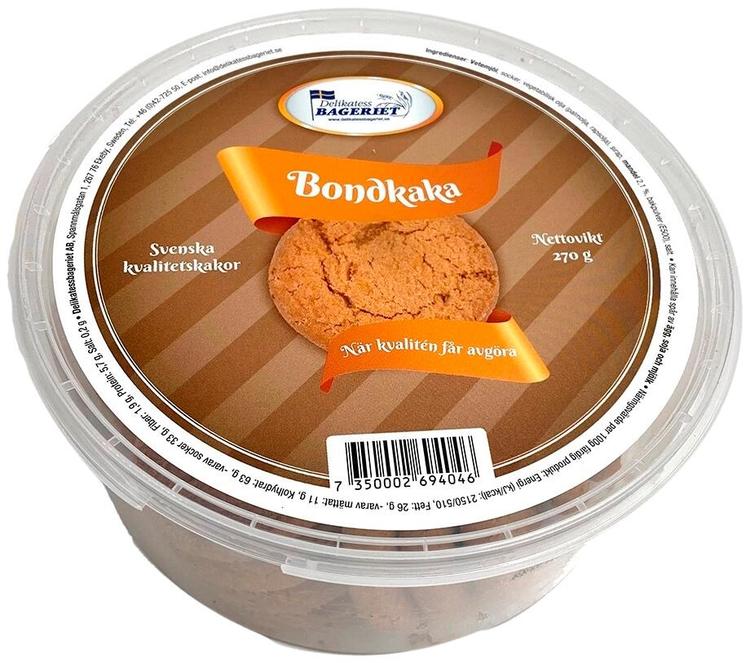 Delikatess Bageriet talonpojanleipä, pikkuleipiä 270g