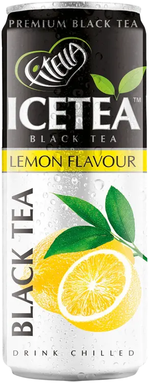 Fitella IceTea Black Tea Lemon Flavour 250ml sitruunanmakuinen jäätee