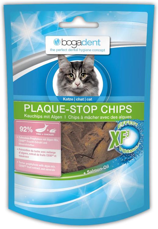 Bogadent plaque-stop kissan herkkusipsit 50g