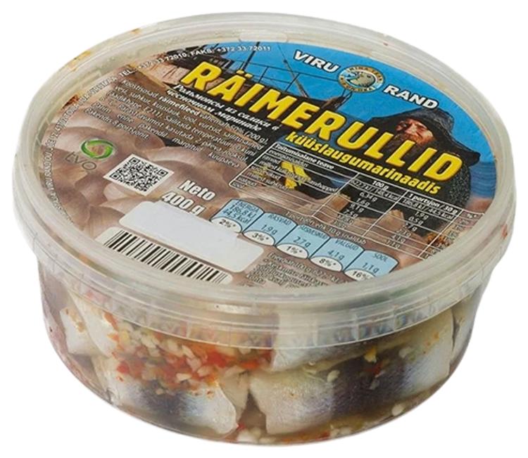 Räimerullid küüslaugukastmes 400 g