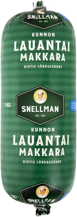 Snellman Kunnon lauantaimakkara tanko 1kg