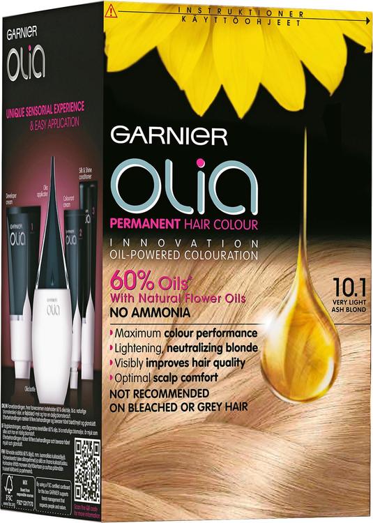 Garnier Olia 10.1 Very Light Ash Blond Kirkas Tuhkanvaalea Kestoväri 1kpl