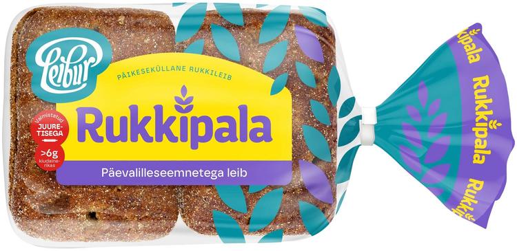 Rukkipala päevalilleseemnetega 6 tk 360 g