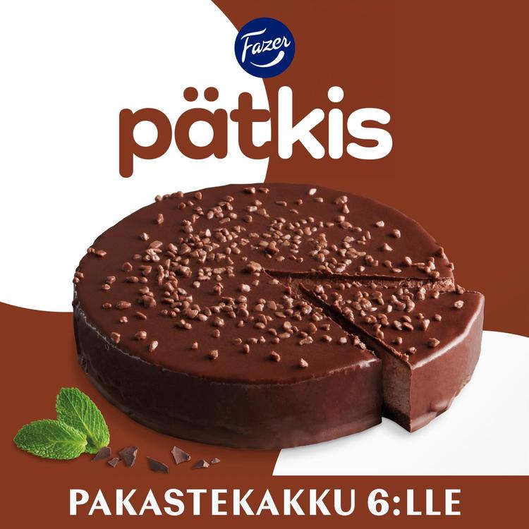 Fazer Pätkis -kakku 380g, kypsäpakaste