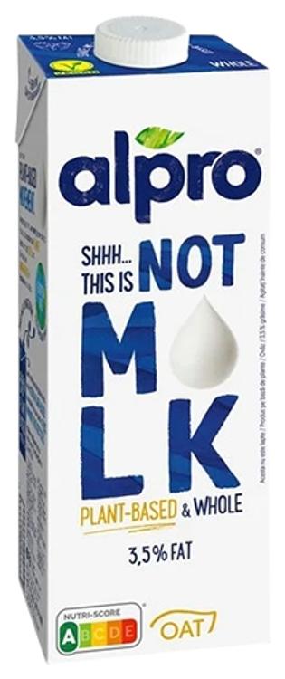 Alpro kaerajook „Shh... this is not mlk 3,5%“, 1L