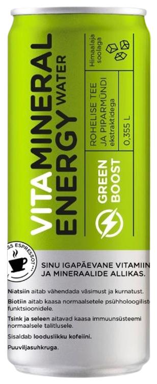 Vitamineral Energy Green Boost 355ml