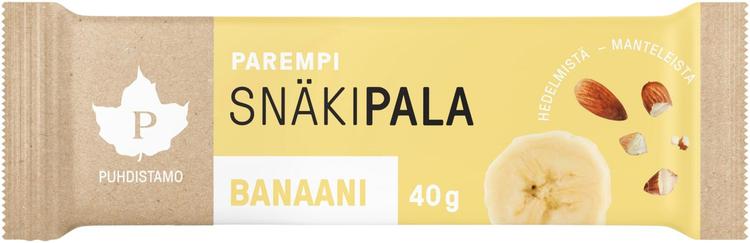 Puhdistamo Parempi Snäkipala, Banaani 40 g