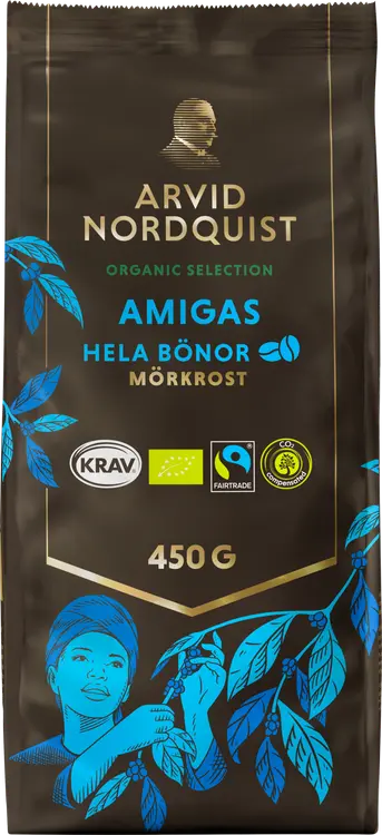 Arvid Nordquist Selection 450g Amigas pavut Luomu, Fairtrade