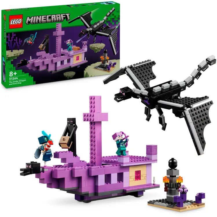 LEGO Minecraft 21264 Äärilisko ja Äären alus