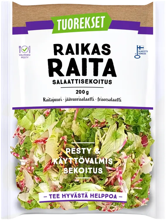 Tuorekset Raikas raita salaattisekoitus 200 G