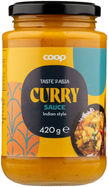 Coop Taste of Asia curry ateriakastike 420 g