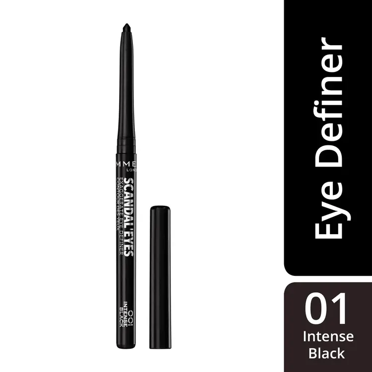 Rimmel Scandal'eyes Eye Definer 0,35 g, 001 Intense Black silmänrajauskynä