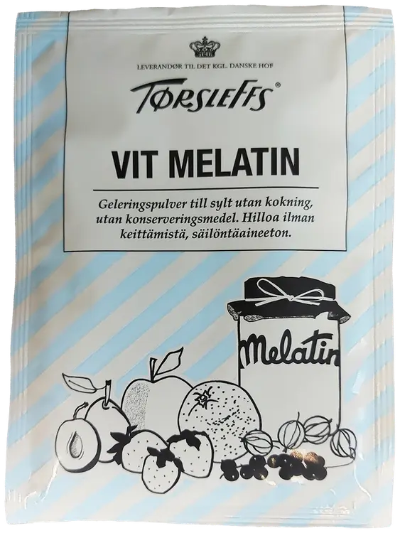 Törsleffs Melatin valkoinen hilloamisaine 32g