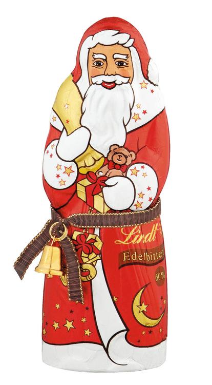 Lindt Joulupukki tummasuklaakuvio 125g