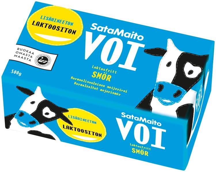 Satamaito laktoositon normaalisuolainen meijerivoi 500g