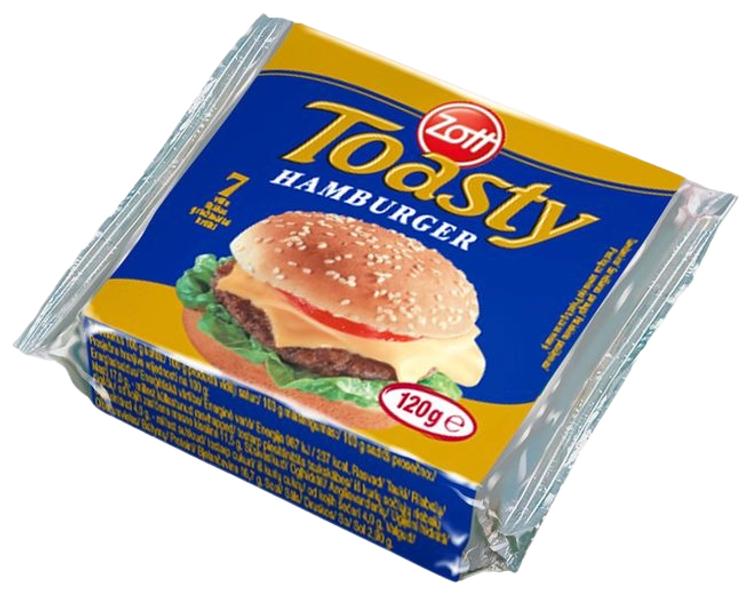 Zott toasty hamburger sulatud juust 120 g