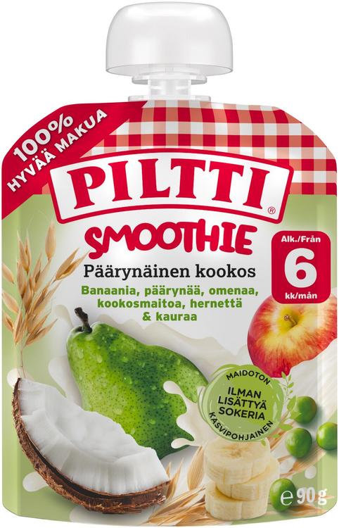 Piltti Smuuti pirn kookos 6k 90g