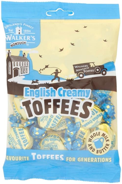 WALKERS NONSUCH ENGLISH CREAMY TOFFEE 150G