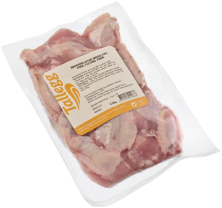 Tallegg Õrnsoolatud Broileripooltiib 700G