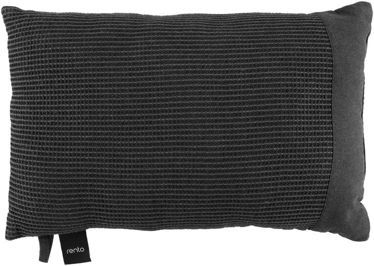 Rento Kenno saunatyyny XL 50x33 cm musta/harmaa