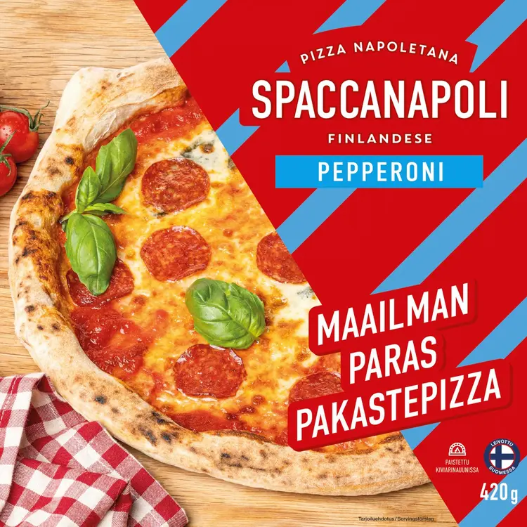 Spaccanapoli pakastepizza Pepperoni 420g