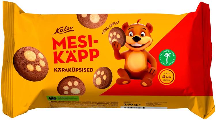 Mesikäpp käpaküpsised šokolaadimaitselised 250 g