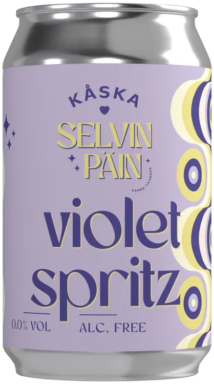 Selvin Päin & Kåska Violet Spritz 0,0% 330ml