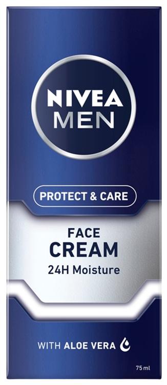 NIVEA MEN 75ml Protect & Care Moisturising Face Care Cream -kasvovoide