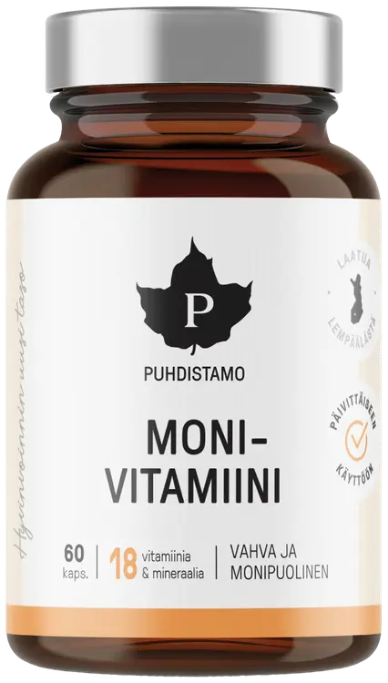 Puhdistamo Monivitamiini 60 kaps