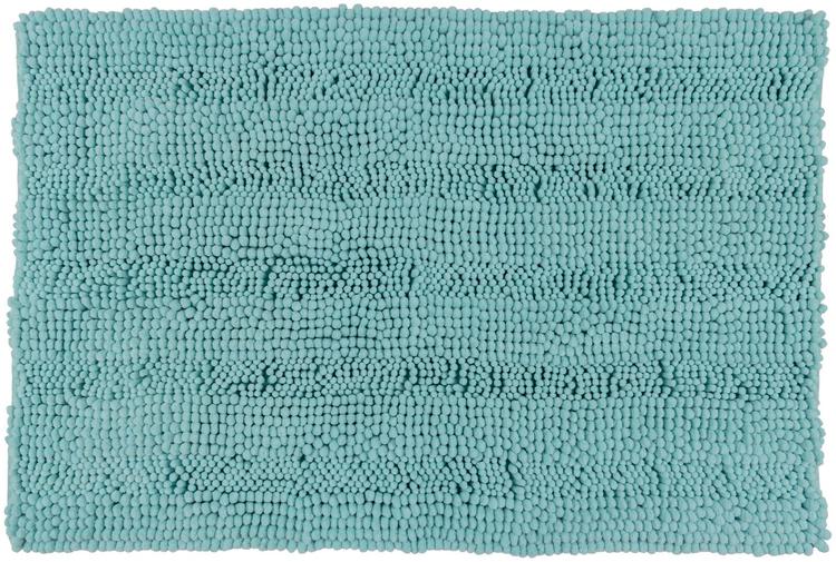 Vannitoavaip Chenille 50x80 Stripe aqua
