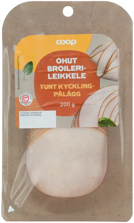 Coop ohut broilerileikkele 200 g